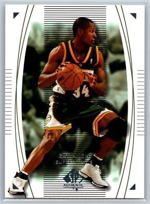 2003-04 SP Authentic #80 Ray Allen Seattle SuperSonics | eBay