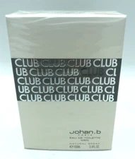 Club By Johan B Cologne For Men 3.4 oz / 100 ml Eau De Toilette Spray