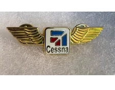 Cessna Wings Lapel Pin Skyhawk Caravan Skylane for Hats ,Vests , Shirts , Gifts
