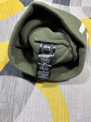 Stussy SS Link Skullcap Beanie - Olive | eBay
