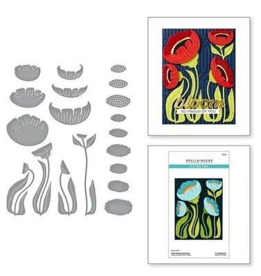 Spellbinders Fresh Picked Collection Fresh Picked Anemones S6-228