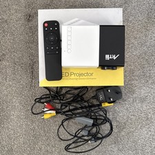 Proiettore Cablato Portatile Cellulare LED Mini Home Video 720p Hd 