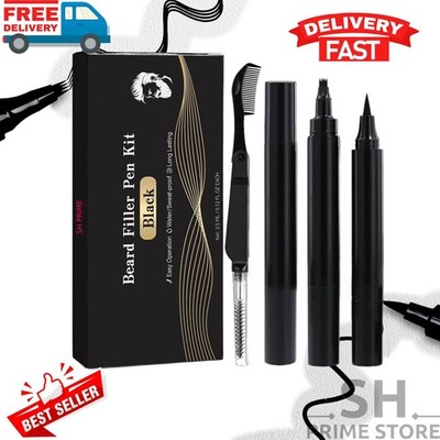 Kit De Lapiz Para Rellenar La Barba Y El Bigote Lapiz Para Hacer Crecer La Barba