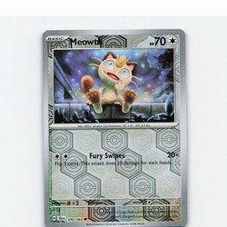 Meowth 048/064 Shrouded Fable Reverse Holo