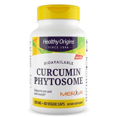 Healthy Origins Curcumin Phytosome 500 mg | 60 Veggie Caps