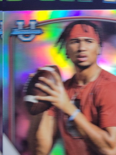 CJ Stroud 2022 Bowman U Image Variation SP Refractor #100 Ohio State Texans - Imagen 2 de 6