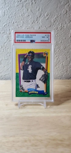 1994 Upper Deck Fun Packs Michael Jordan #170 PSA 8