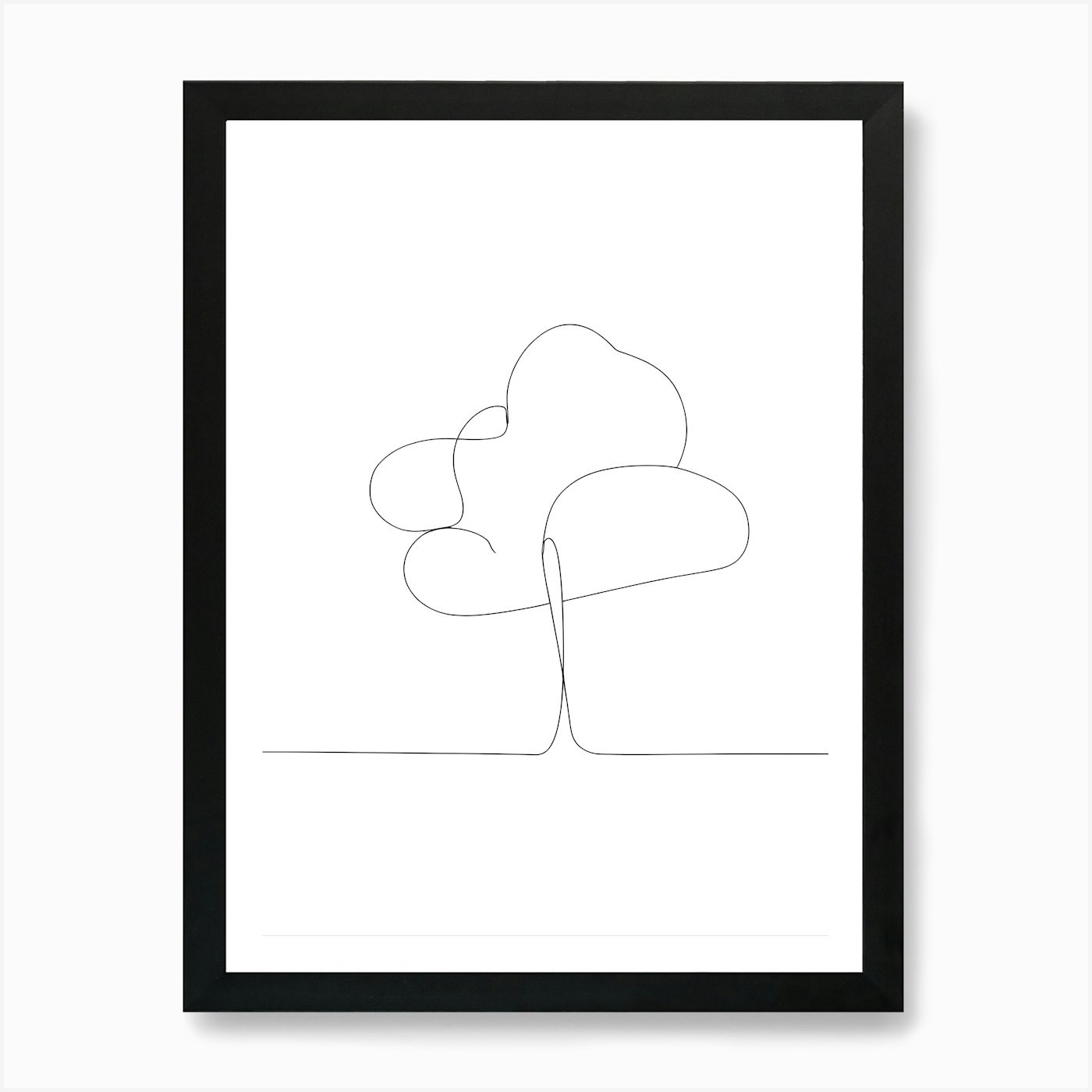Tree In The Sky Art Print Framed Wall Art Poster Canvas Print Picture