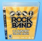 Rock Band Country Track Pack Sony PlayStation 3 PS3 With Manual CIB - Tested