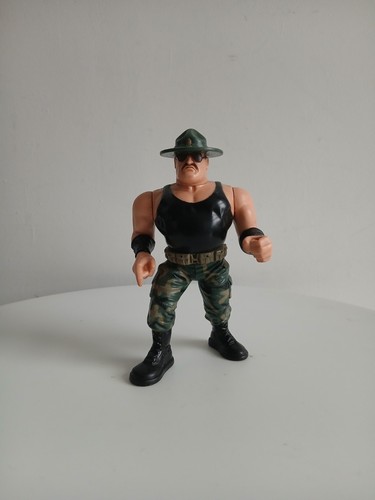 WWF Hasbro Figure Sgt Slaughter Series 3 Wrestling...