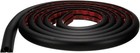 Quarkzman 8ft Kabelabdeckung Pvc Innenkanal Schwarz Kabelmanagement