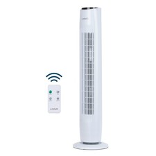 LIVIVO Tower Fan 32 Inch Oscillating Fan with Remote Timer White