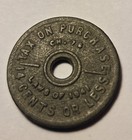 1941 State of Washington 14 Cents Tax Token Tax Commission — photo 2