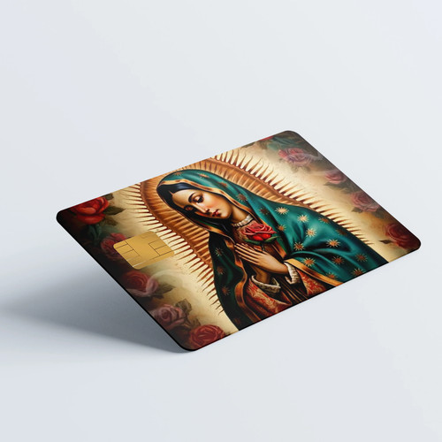 Pegatina de vinilo personalizada para tarjetas de crédito Virgin Mary de CC Wraps - Imagen 6 de 8