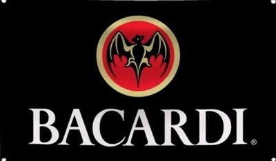 BACARDI FLAG ''ORIGINAL BACARDI'' 2 X 3 FEET OUTDOOR CAMPGROUND WATERPROOF USE 