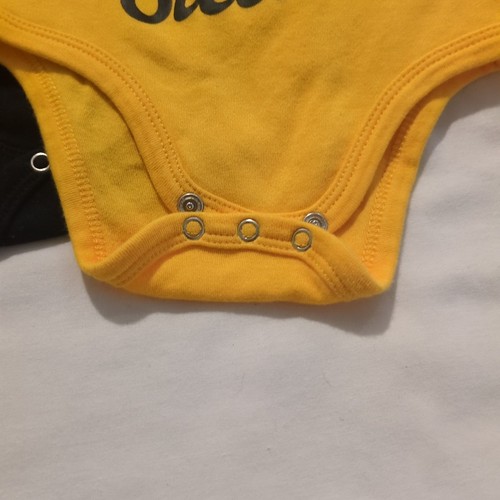 PITTSBURGH STEELERS Infant Girl One Piece Body Suit Creeper 3-6 Months Set - Picture 4 of 9