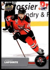 2021-22 Upper Deck CHL Jeremy Lapointe Drummondville Voltigeurs #109