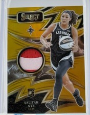 2025 Panini Select WNBA Aaliyah Nye Rookie Patch Aces RC Sparks 9/10