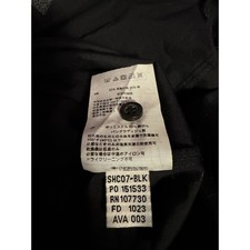 Chef Works Urban Collection Short Sleeve Button Up Shirt Black Pattern Men's M