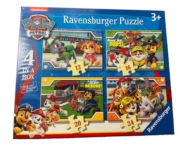 Ravensburger PAW Patrol Puzzle 4 in 1   12/16/20/24 Teile   Neu OVP