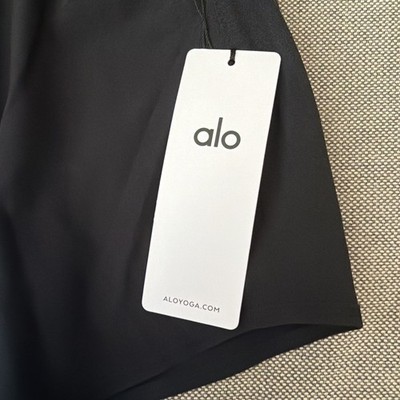 NEW ALO Black Match Point Tennis Skirt With Shorts - XS Small | eBay