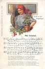 759933) greeting from song postcard Erzgebirge