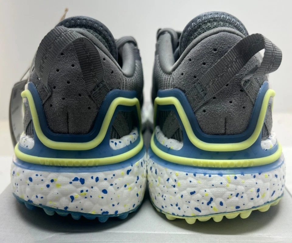 Adidas Solarthon Boost Spikeless Golf Turf Shoes Grey Green FZ1025 Mens Size 8.5 - Image 3 of 4