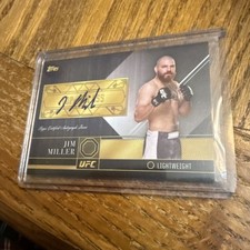 2016 Topps UFC Jim Miller Top Of The Class Autograph TCA-CCO