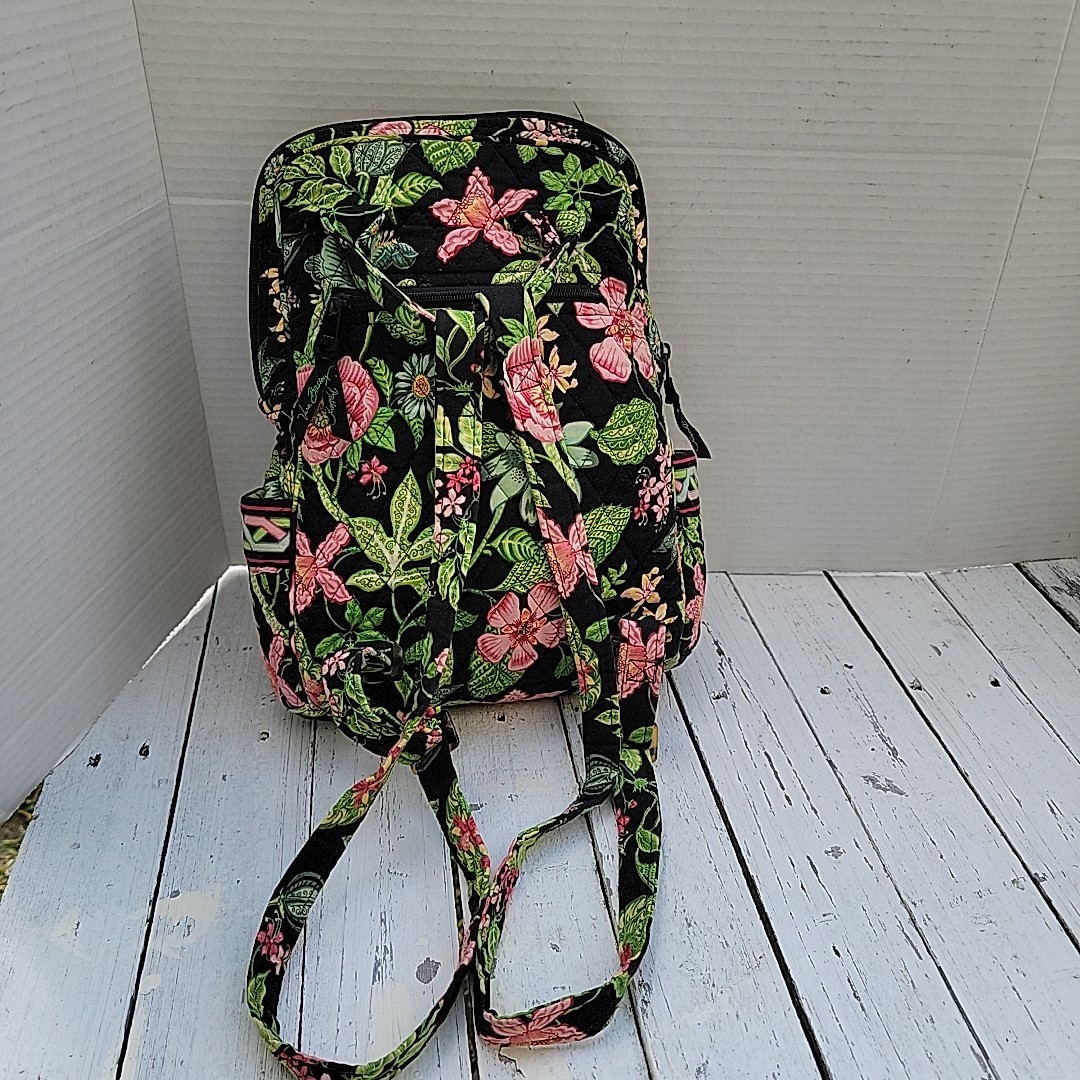Vera Bradley backpack retired Botanica pattern View 4