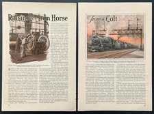 Baldwin Locomotive Works 1928 pictorial “Raising the Iron Horse from a Colt”