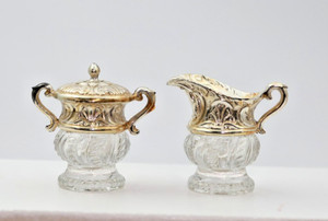 Collectible Pitcher. Silver top Salt & Pepper #140