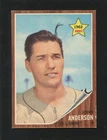 #266 JOHN ANDERSON, Cardinals - 1962 Topps: EX-MT, great centering 220868e
