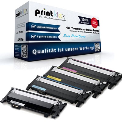 4x Alternative Tonerkartuschen für Samsung CLT406 XXL Patronen -Easy Print Serie