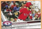 NOMAR MAZARA TEXAS RANGERS #HMW190 - TOPPS HOLIDAY NM-MT 2017