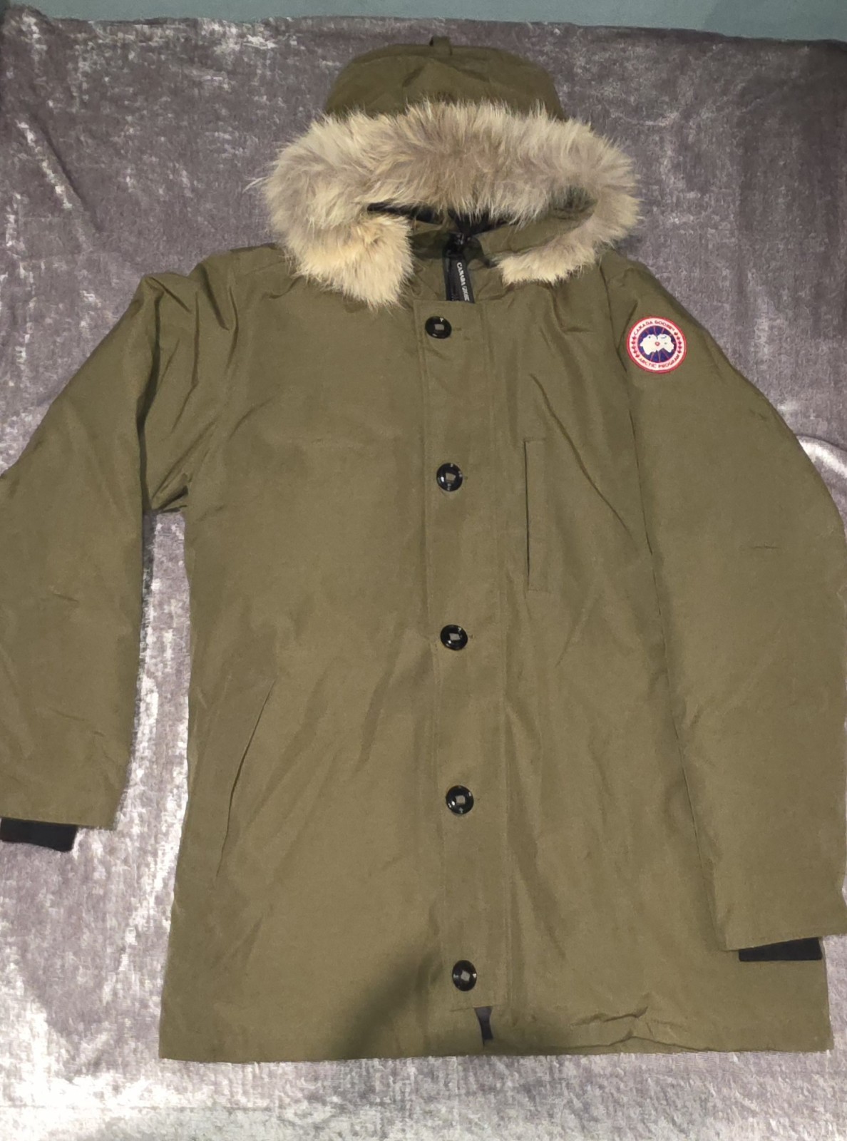 Mens Canada Goose, Chateau Parka Coat. Size 2XL. Millitary Green. 100percent Authentic image 7