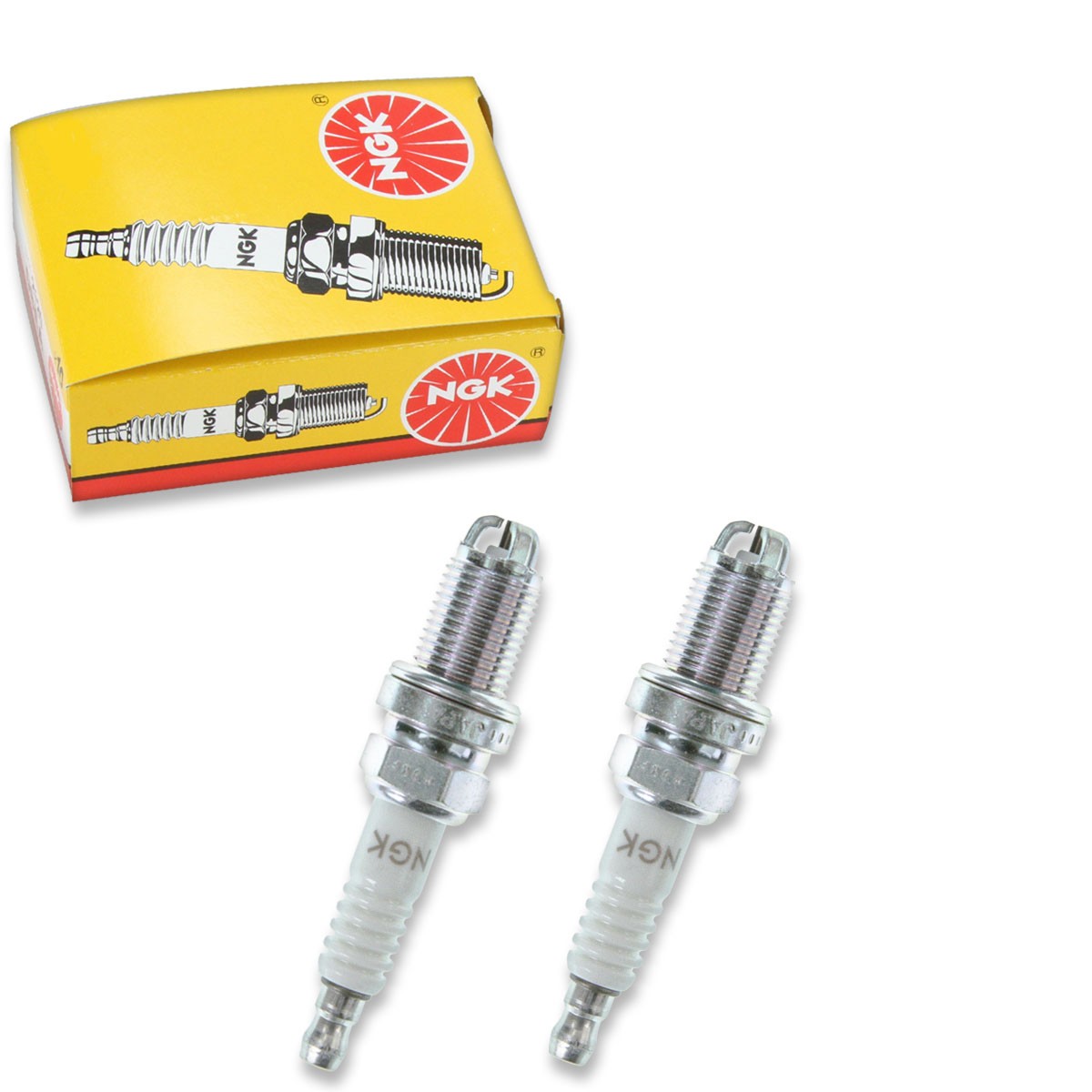 2 pc NGK 4563 BCP6ET Standard Spark Plugs for K7TJC K20PBR F7DTC F6DTC F5DTC ys