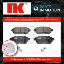 Brake Pads Set fits RENAULT MEGANE Mk3, Mk4 1.6 Rear 2008 on NK 440601416R New