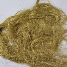 Holiday Fairy Hair Tinsel Craft Decor Sparkle Fiber Art Pink Shimmering Metallic
