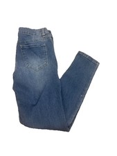D. Jeans Women  s Skinny Jeans Size 8 Blue Stretch Denim Medium Wash Casual Pants