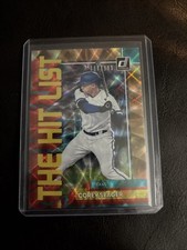 2022 Donruss Baseball The Hit List #12 Corey Seager /999 - Texas Rangers