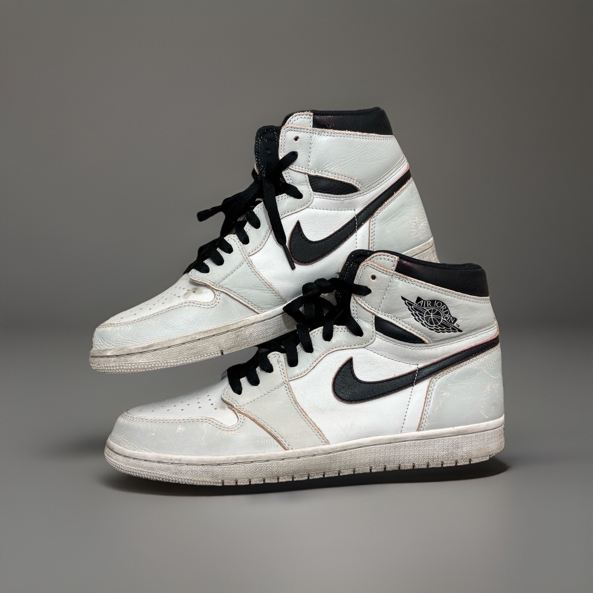 Size 11 - Nike Air Jordan 1 Retro SB High NYC to Paris White, Gray
