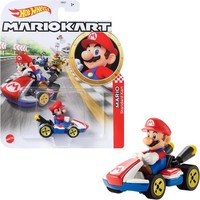 Hot Wheels GBG25 - Mario Kart 1:64 Die-Cast Spielzeugauto Mario