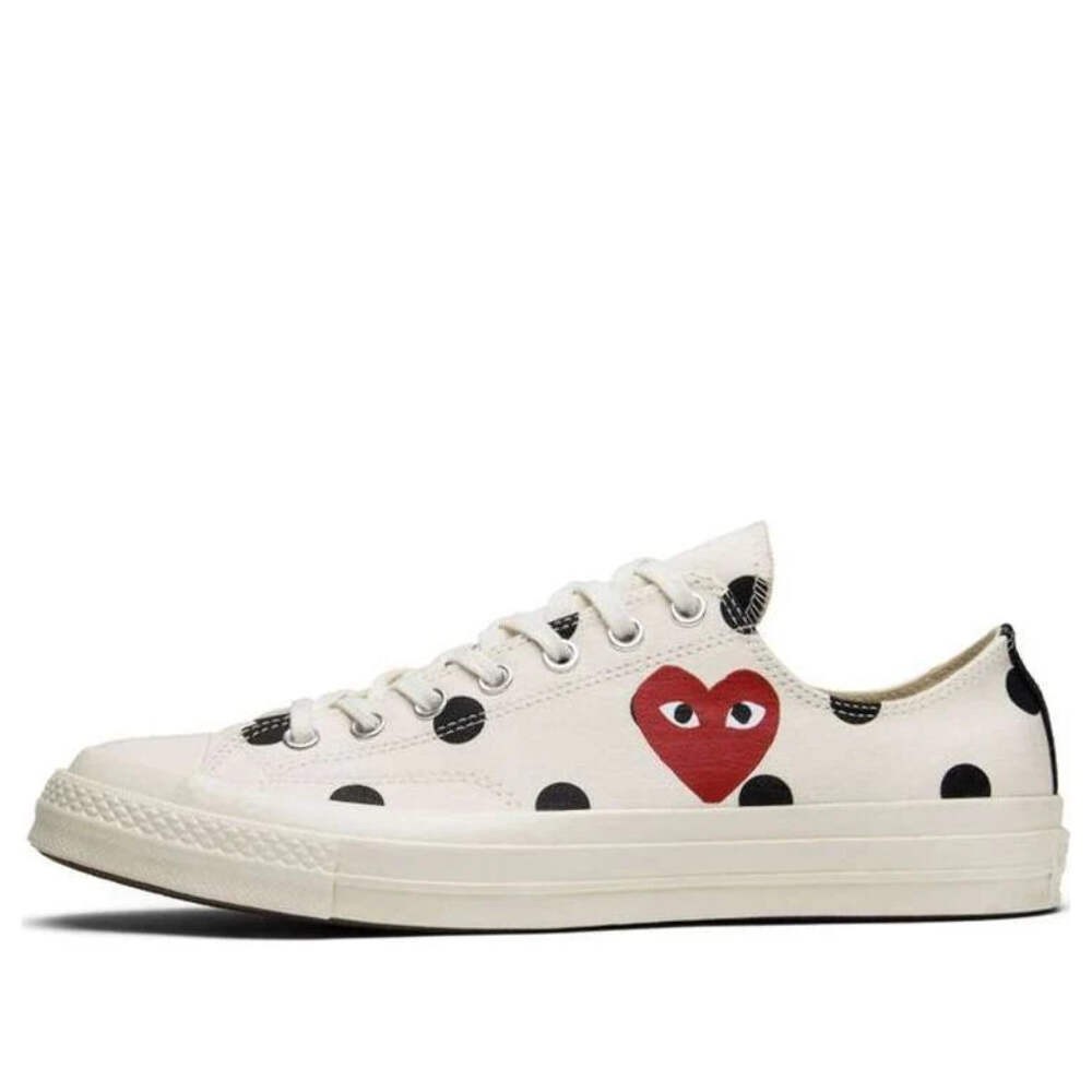 157249C Converse Chuck Taylor All Star 70 Comme des Garcons PLAY Polka Dot White