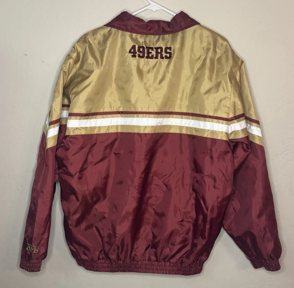 Chaqueta vintage San Francisco 49ers hombre’s/mujer’s talla mediana (funciona un poco grande) Foto 4 de 4