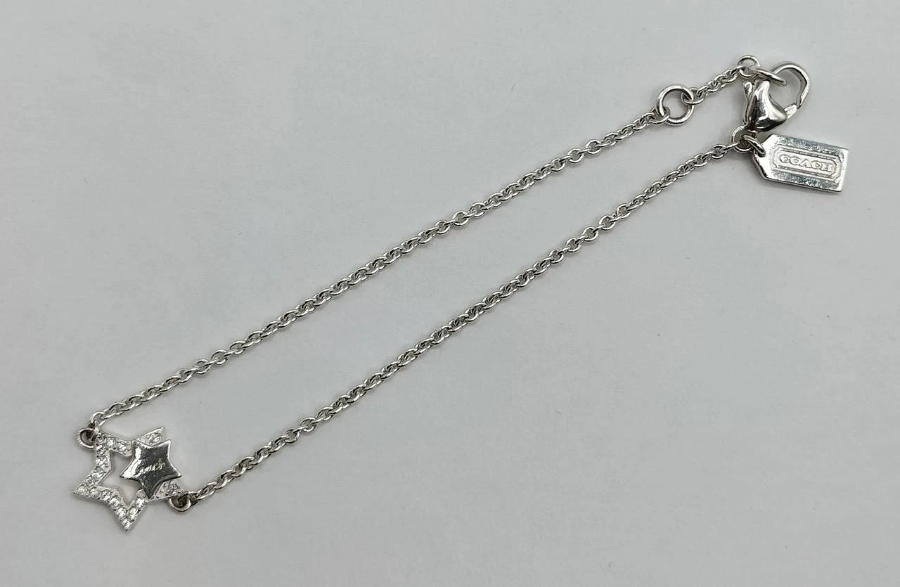 Y0702 Bracciale Coach Argento 925