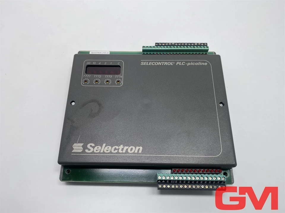 Selectron Lyss Ein-/Ausgangsmodul PLC064 I/O module 24VDC 16I/12O PLC-picoline - Bild 3 von 4