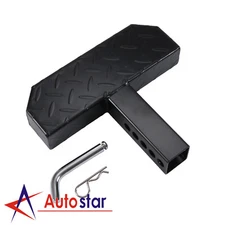 Hitch Climber Step Towing Bumper Guard Anti-Rust For 2" Cars Trucks Pickups