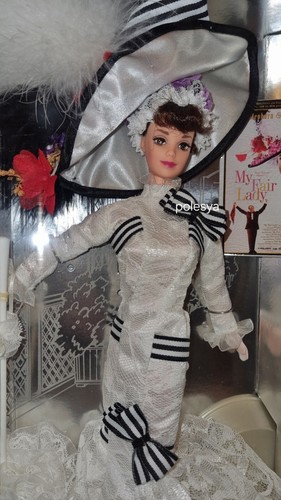 Barbie Eliza Doolittle My Fair Lady 1995 #15497 Audrey Hepburn Ascot Ensemble - Imagen 5 de 16