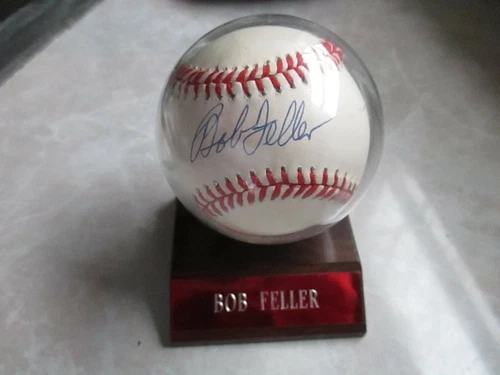 Bob Feller Signed Baseball **SIGNED IN PERSON @1992 WEST COAST NATIONAL!!**