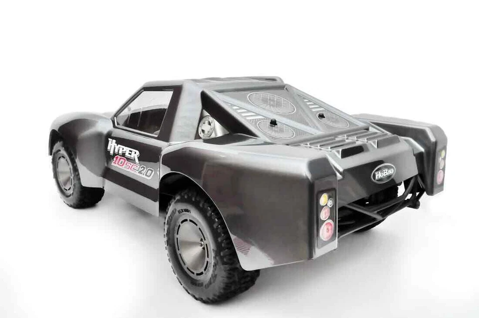 HoBao 1/10 HYPER SC 2.0 Brushless Short Course Truck RTR Metallic Gray Body - Image 4 of 4